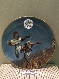 "Mallards" Collector's Plate.