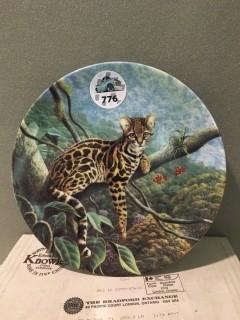 "The Margay" Collector's Plate.