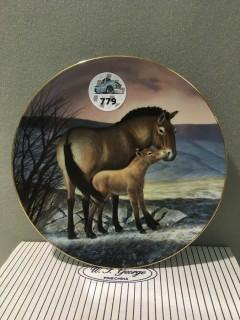 "Przewalski's Horse" Collector's Plate.