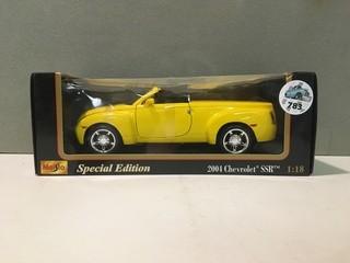 Maisto 2004 Chevrolet SSR Diecast Model, 1:18 Scale.