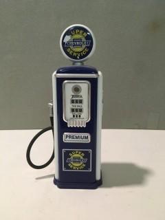 Chevrolet Super Service Collectible Gas Pump, 8"H.