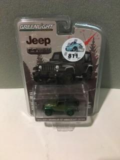 Greenlight Collectibles 2016  Jeep Wrangler 75th Anniversary Edition Diecast Model, 1:64 Scale.