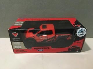 Canadian Tire 2017 Ford F150 Raptor Diecast Model, 1:24 Scale.