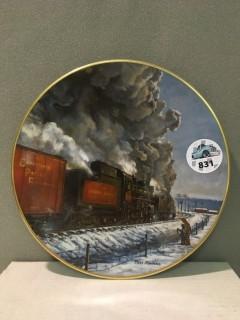 "Symphony In Steam" Canadian Pacific Railway Collector's Plate.