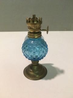 Oil Lamp, 4"H.