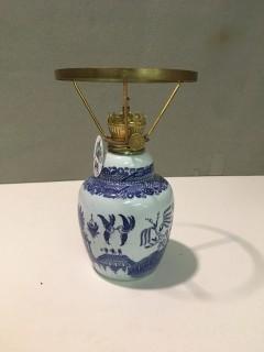 Oil Lamp, 7"H.