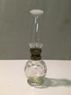 Oil Lamp, 8"H.