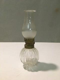 Oil Lamp, 7"H.