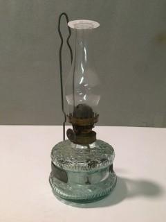 Oil Lamp, 8"H.