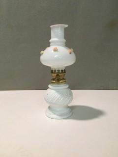 Oil Lamp, 7-1/2"H.