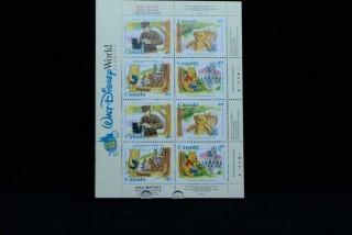 Canada 45 Cent Winnie The Pooh Stamp Booklet (16 Stamps).