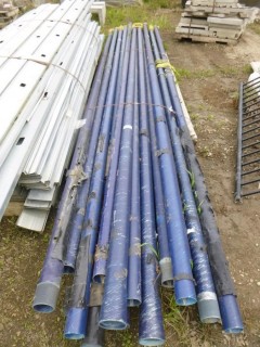 Qty Of 3in ID X 230in Plastic Pipes *Note: Item Cannot Be Removed Until June 2 Unless Mutually Agreed Upon*