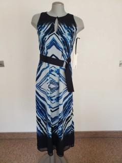 Iris Setlakwe Azure Print Maxi Dress