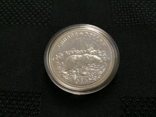 1980 Canadian Silver Dollar.