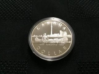 1834-1984 Toronto Canadian Silver Dollar.