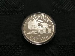 1981 Canadian Silver Dollar.