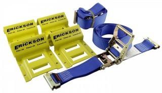 Erickson Wheel Chock & Strap Kit