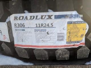 Qty of (4) New Unused Roadlux 11R24.5 Truck Tires