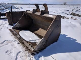 WBM 64" General Use Bucket w/ Digging Edge to Fit Excavator