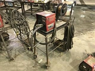 Lincoln Electric LN-7 Wire Feeder w/ Cart, Hoses etc.