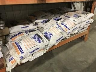 Lot of Approx. 20 Bags of 22.7L Floor Dry 