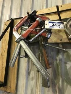 Lot of (5) Bessey Clamps