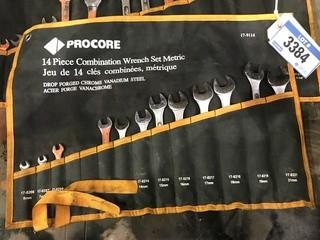 Lot of (2) Procore Combination Wrench Sets