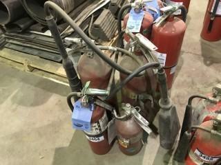 Lot of (4) ABC Fire Extinguishers