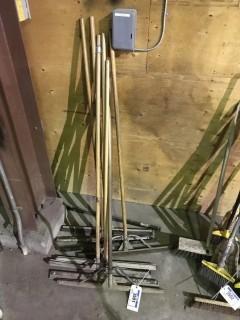 Lot of (9) Squeegees