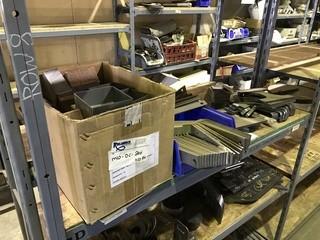 Contents of (1) Section of Parts Shelving Including Asst. Steel Tank Parts, etc.