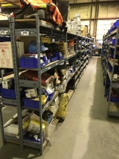 Lot of (10) Sections of EZ-Rect Shelving