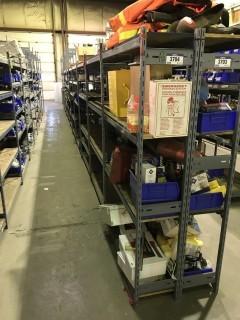 Lot of (10) Sections of EZ-Rect Shelving