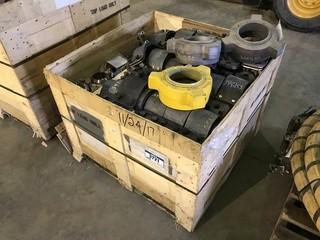 Crate of Asst. Pipe Clamps, Couplers etc.