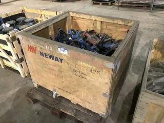 Crate of Asst. 2" - 3" Butterfly Valves