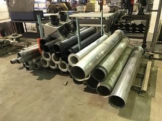 Lot of Asst. Aluminum and PVC Hydrovac Dig Tube