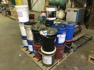 Pallet of Asst. Oil, Lubricants, Cleaners, etc.