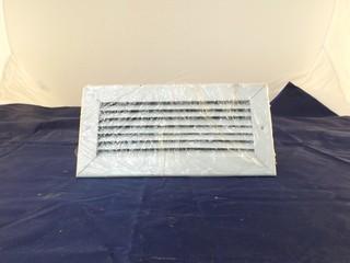 Qty of (10) 12"x 6"x 2 1/2" Commercial Register Vents in White 
