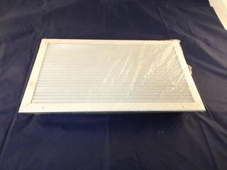 Qty of (5) 24"x 14"x 3" Commercial Register Vents in White 