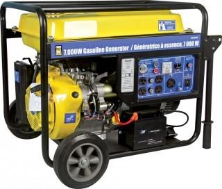 Power Fist 7,000 Watt Gasoline Generator with Electric Start.  Approx. List price: $899