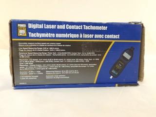 New Digital Laser & Contact Tachometer