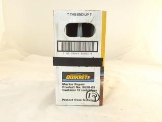 Commercial Grade Quikrete Mortar Repair (12 Cartridges in a Case) Qty (1) NEW