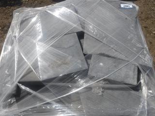 Pallet of Lafitt Grana Smooth Charcoal Slabs