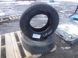 Qty of (2) Michelin P235/75R15 Latitude X-Ice Tires