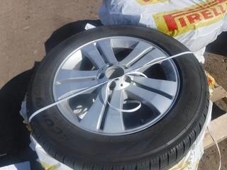 Qty of (4) Pirelli 265/55R19 Tires w/ Rims