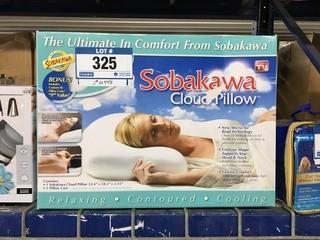 Sobakawa Cloud Pillow  (12.6"x18.5"x3.15")