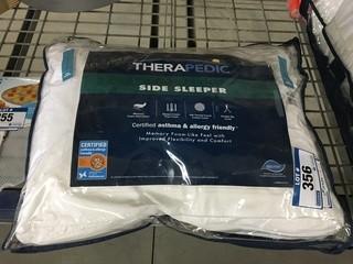 Therapedic Side Sleeper Pillow  (Standard 17"x26")