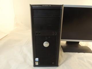 Ben Q Monitor, Dell Tower w/Mouse & Keyboard