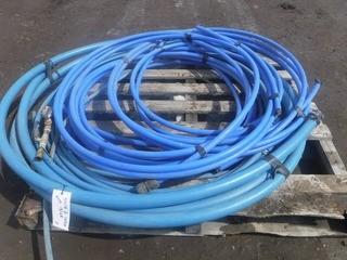 Lot of Assorted Blue Pex Water Line