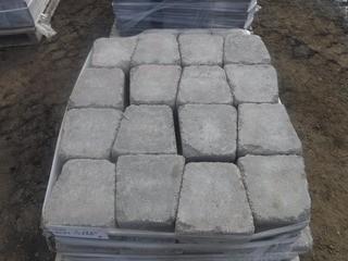 Pallet of  8" Sierra Grey Quarry Stone