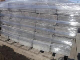 Pallet of Sierra Grey 4" x 8" Quarry Stone Standard Stone